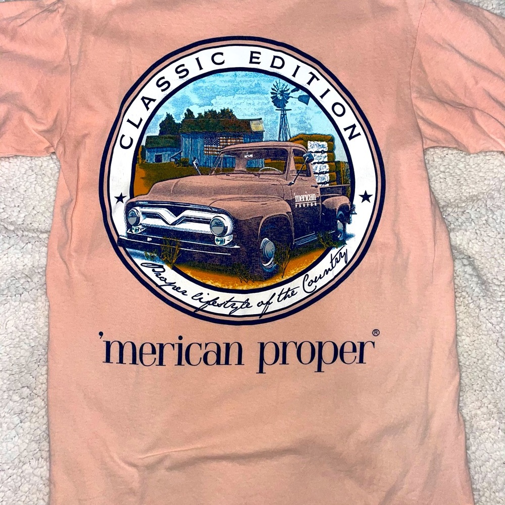 ‘Merican proper tee